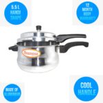 5.5 Liters Large handi shape outer lid 5.5 Ltr Aluminium Pressure Cooker 5.5 L