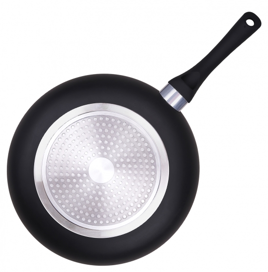 OK Marble Stone Non Stick Fry Pan 1.5 Ltr with Glass Lid-1241