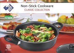 OK Non Stick Fry Pan 2.1 Ltr with Lid King-0