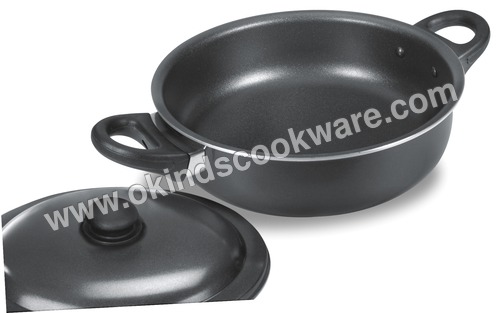 OK Non Stick Multi Purpose Pan 2.4 Ltr with Lid Large-1249