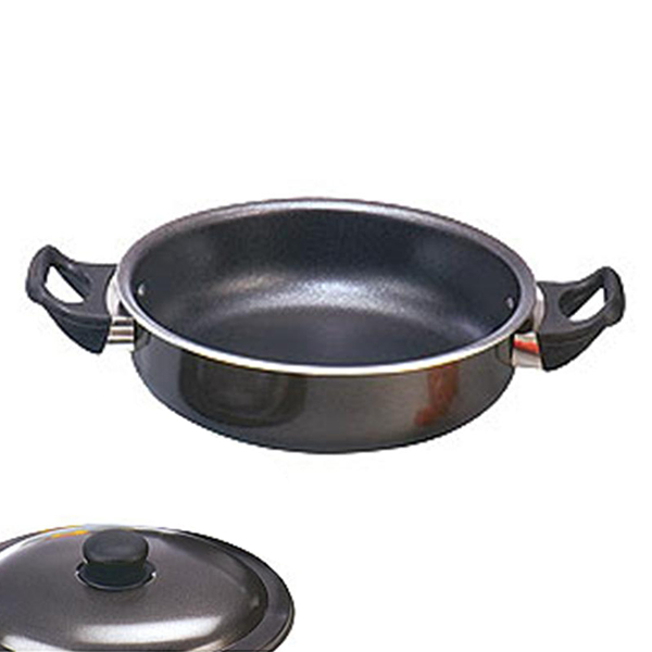 OK Non Stick Multi Purpose Pan 2.4 Ltr with Lid Large-1248