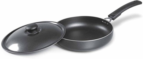 OK Non Stick Fry Pan 1.2 Ltr with Lid Small-1208