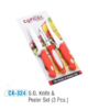 Capital S G Knife & Peeler 3 PCS Set CK 324-323