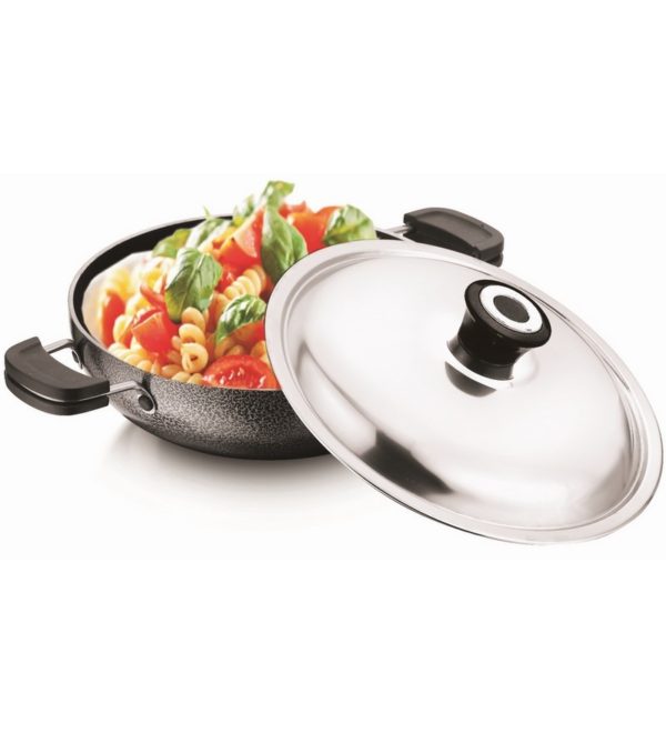 Garuda Non Stick Deep Fry Pan 4 Ltr (26 CM) with Lid-1265