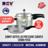 Sunny Outer Lid 1.5 & 3.5 Ltr (R) Pressure Cooker Combi Pack-0