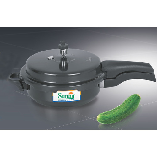 Sunny Pan shape Baby 1.5 Ltr Hard Anodised Pressure Cooker-942