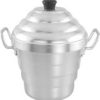 Aluminium Combo Steamer Cooker 3 in 1 12 Pcs Idli maker cooker , Dhokla & Patra-1781