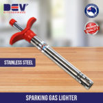 Home Kitchen, BBQ Stove Sparking Lighter Gas Match Spark Fire Starter-0