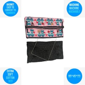 Premium Indian style baby cradle Ghodiyu Portable cradle,hammock with DIGITAL RING KHOYA